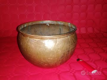 Antico Portavasi / Cachepot  in ottone - Vintage