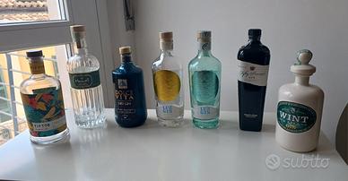 Bottiglie Gin da collezione o uso creativo