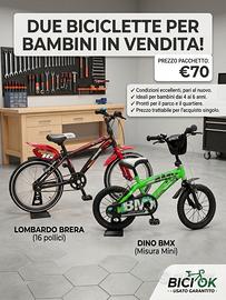 Biciclette per Bambini