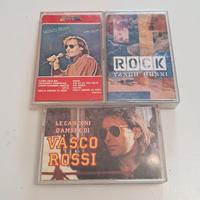 3 Musicassette vintage Vasco Rossi