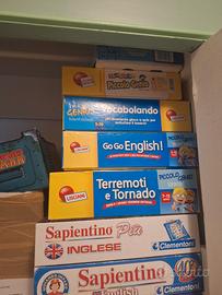 stock di giochi in scatola 