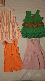 lotto vestiti bimba 2 ANNI