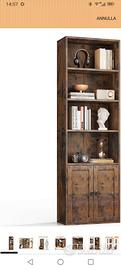 scaffale marrone vintage 