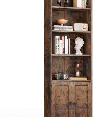 scaffale marrone vintage 