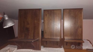 Mensole in legno eseguite artigianalmente