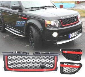 GRIGLIA RANGE ROVER SPORT 05-09 LOOK NERA ROSSA ED