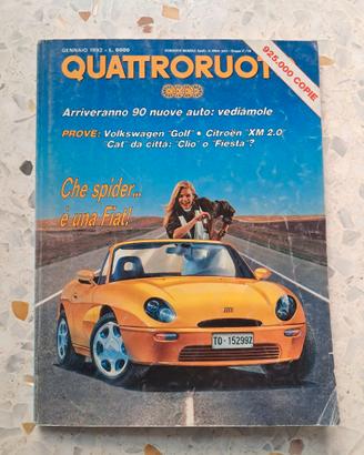 QUATTRORUOTE Gennaio 1992  Honda Civic VTEC-E