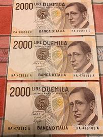 Banconote 2000 lire Marconi