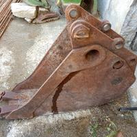 benna grigliata miniscavatore 2 denti 