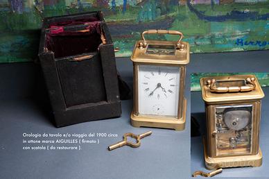 orologio vintage da viaggio e/o casa