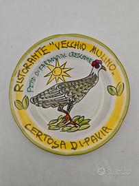 Piatto del buon ricordo Ristorante Vecchio Mulin