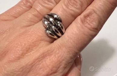 Anello delfini argento 925