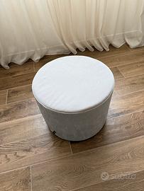 Pouf Twils grigio sfoderabile