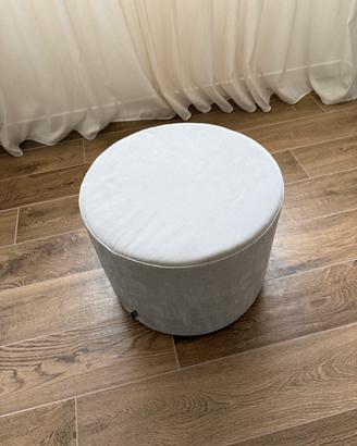 Pouf Twils grigio sfoderabile