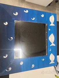 Specchio con decoro marino