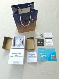 Swach x Omega MoonSwatch Eartphase Moonshine Goold