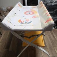 Fasciatoio Pieghevole con Vaschetta Bagnetto e Por