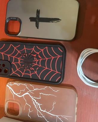iphone 11 nero con cover
