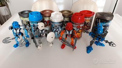 Lego 8 Bionicle Vintage (2002-2003) con confezione
