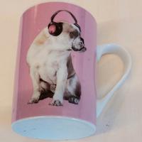 Tazze tazza ceramica colore rosa mug colazione lat