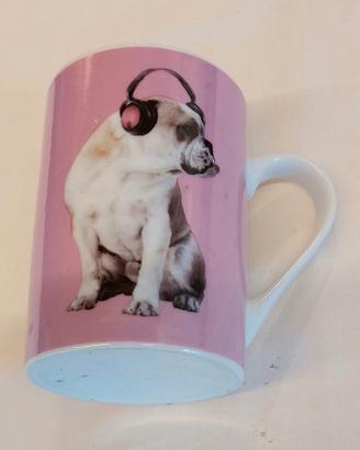 Tazze tazza ceramica colore rosa mug colazione lat