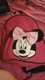 Zainetto fucsia con Minnie per bimba Disney