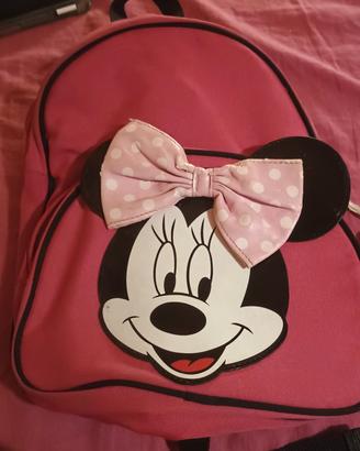 Zainetto fucsia con Minnie per bimba Disney