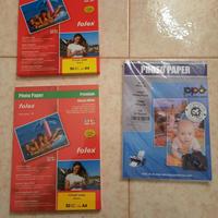 Carta fotografica A4 per stampanti
