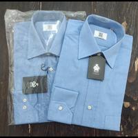 camicie celeste collo 37