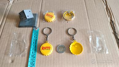 Gadget Portachiavi in Metallo Birra Raffo Nuovo