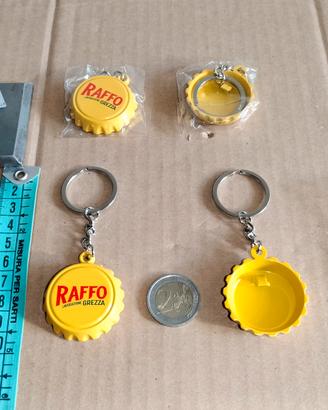 Gadget Portachiavi in Metallo Birra Raffo Nuovo