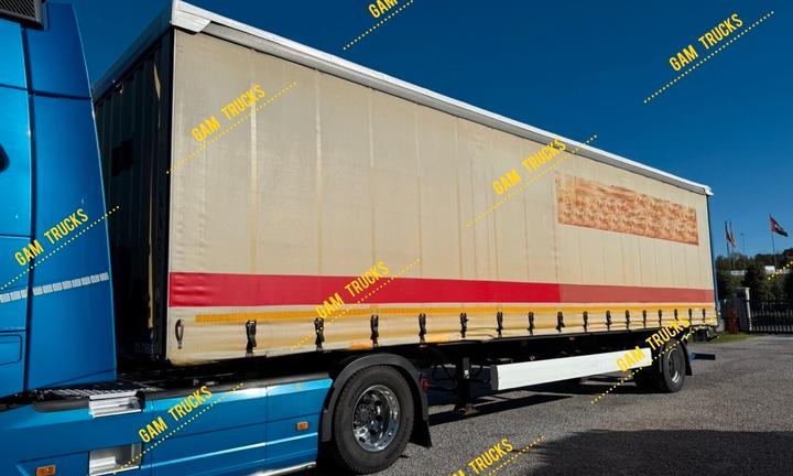 Krone SEP 1 asse centinato 11.20m con sponda