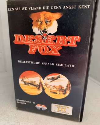 Desert Fox - Commodore 64 Cassetta