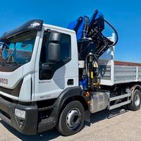 IVECO 160 CON NUOVA GRU + JIB E RADIO CON RIBATABI