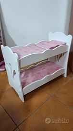 Letto per bambole