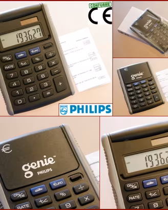 PHILIPS® GENIE™ CAL1 CALCOLATRICE EUROCONVERTITORE