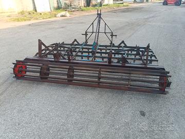 erpice a denti fissi Marolin con rullo da 2,40m
