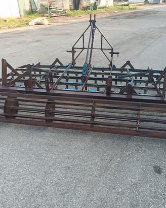 erpice a denti fissi Marolin con rullo da 2,40m