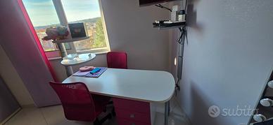 scrivania doppia/estensibile marca Giessegi