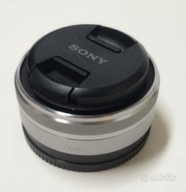 Obiettivo Sony E 16 mm f: 2.8