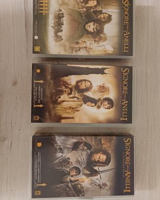 vhs il signore degli anelli + independence day