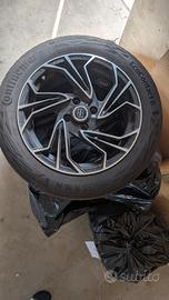 cerchi in lega + gomme continental