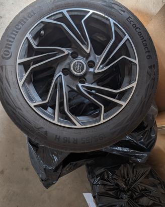cerchi in lega + gomme continental