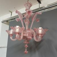 lampadario in vetro di murano 
