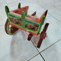 carrettini siciliani in legno 