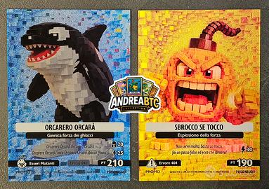 2 Carte Brainrot Promo Cube Inedite (Serie Gamma)