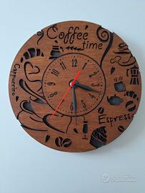 Orologio il legno