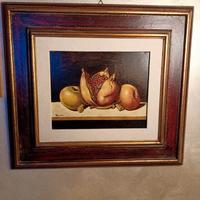 natura morta "Rodi" con autentica dietro 