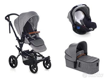 Trio Jané Passeggino + Ovetto Auto + Navicella