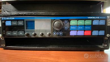 TC‑Helicon VoiceLive Rack + Flight‑Case